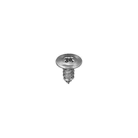 Auveco 10642 8 X 3/8 Phillips Oval Washer Head Tapping Screw - Zinc Qty 100 