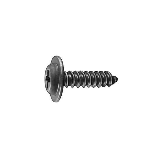 Auveco 19240 Phillips Flat Washer Head Tapping Screw 10 X 3/4 Black Qty 100 