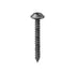 Auveco 12218 Phillips Flat Washer Head Tapping Screw 8 X 1-1/2 Black Qty 50 
