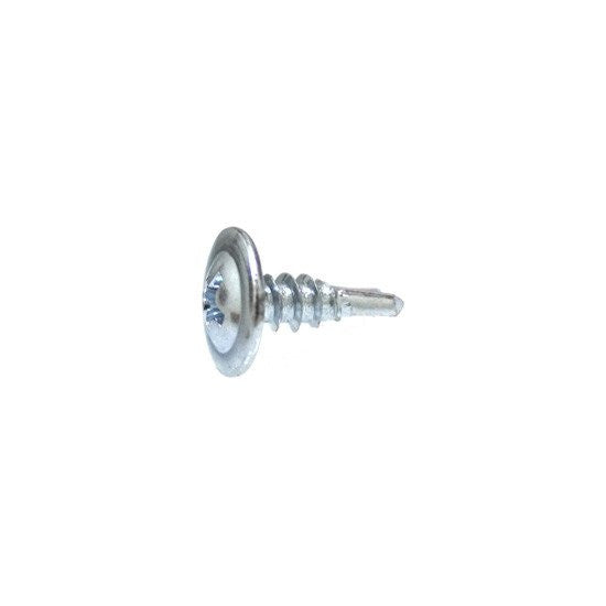 Auveco 15171 Phillips Low Profile Round Washer Head Teks Number 2 Screw 8 X 1/2 Qty 100 