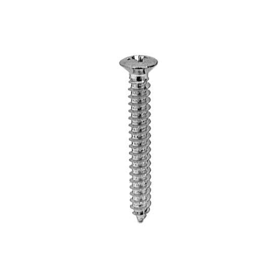 Auveco 20374 Phillips Oval Head Tapping Screw 10 X 1-1/2 8 Head Chrome Qty 100 