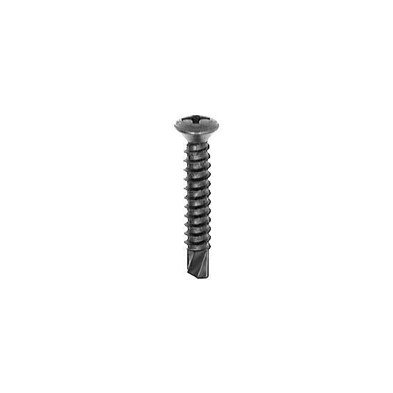 Auveco 16736 Phillips Oval Head Teks Tapping Screw Phosphate 8 X 1 6 Head Qty 50 