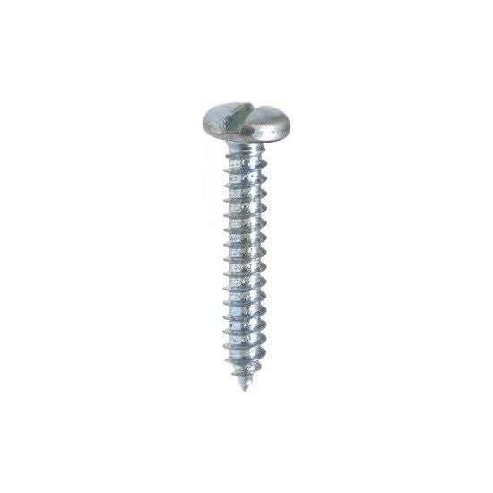Auveco 1453 Slotted Pan Head Tapping Screw 6 X 5/8 Zinc Qty 100 