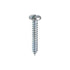 Auveco 1453 Slotted Pan Head Tapping Screw 6 X 5/8 Zinc Qty 100 