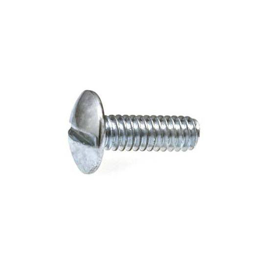 Auveco No. 5910 Slotted Round HeadLicense Plate Bolt, Quantity - 100
