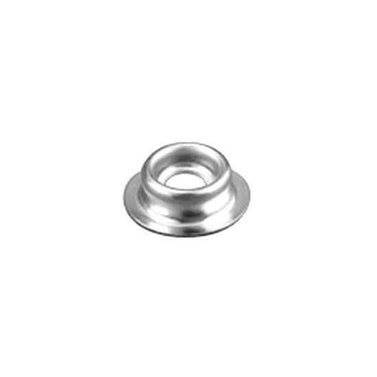 Auveco 7679 Nickel On Brass Snap Fastener Stud, Clinch Type Qty 100 